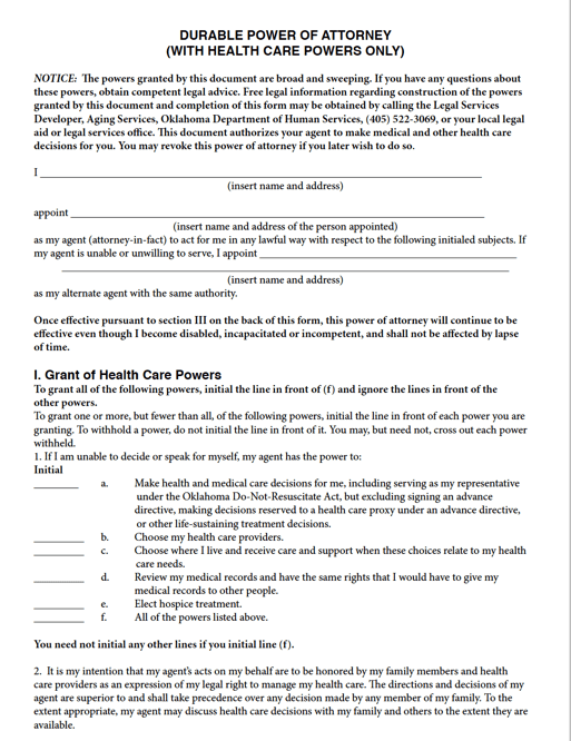 free-oklahoma-advance-directive-form-pdf