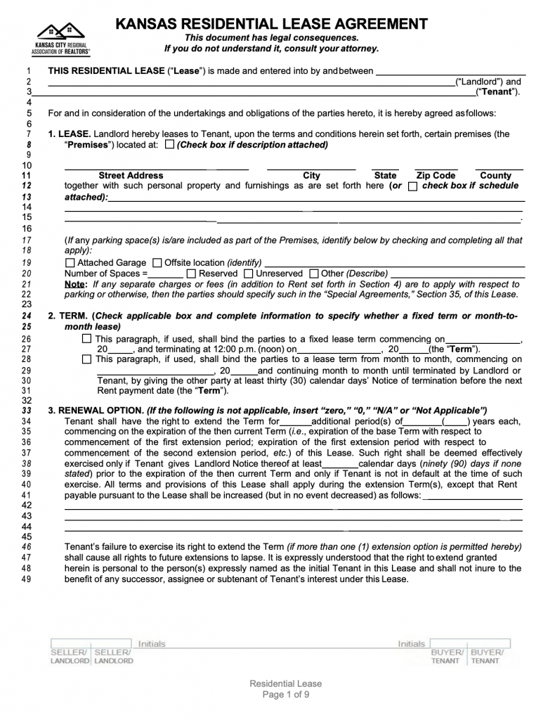 free-kansas-rental-lease-agreement-templates-pdf-word-rtf