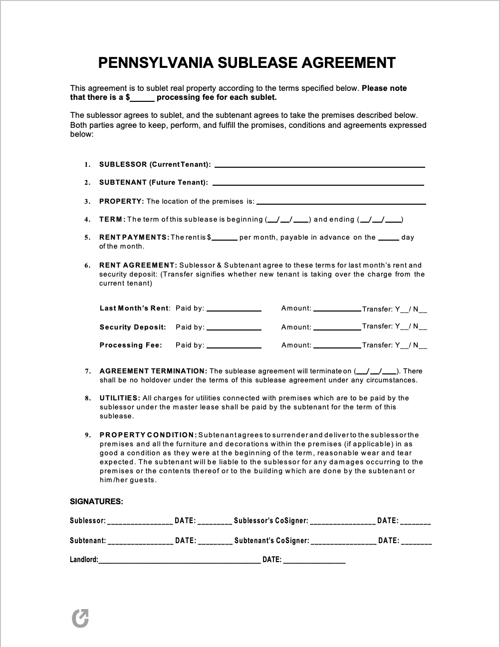 free-sublease-agreement-template