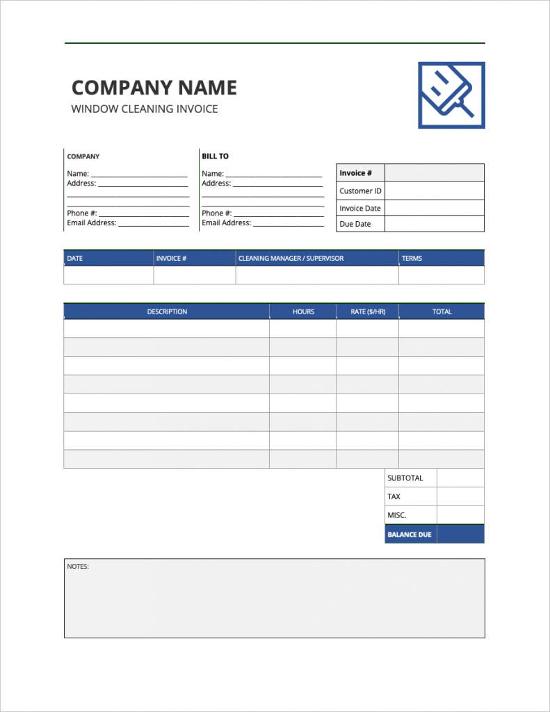 Free Carpet Cleaning Invoice Template PDF WORD EXCEL