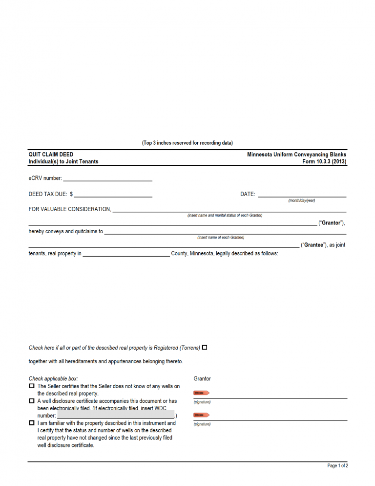 free-minnesota-quit-claim-deed-form-pdf