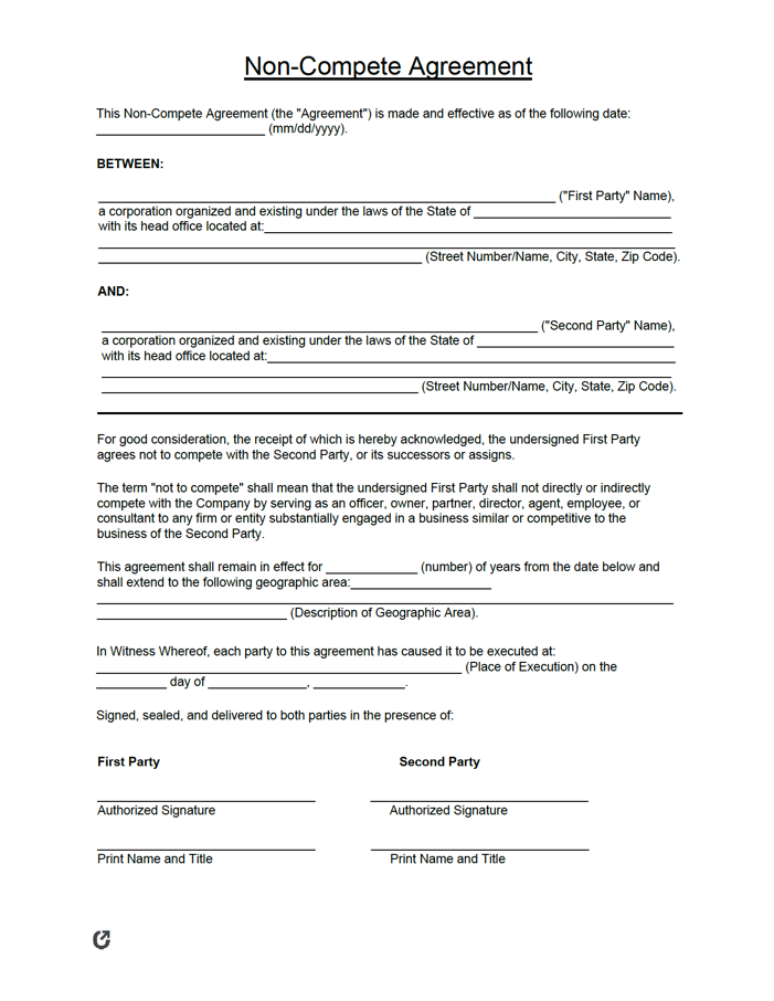 Free Agreement Template PDF WORD