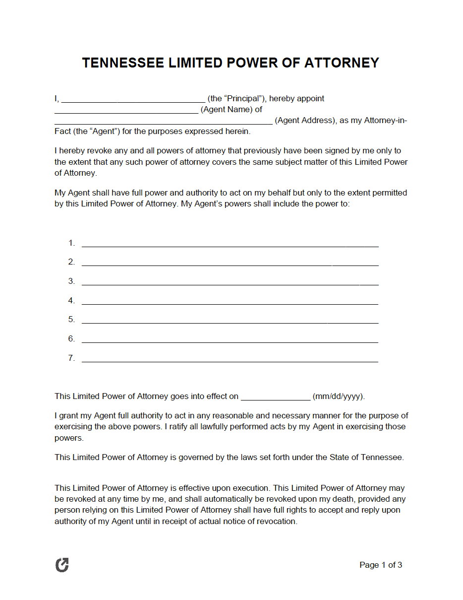 free-tennessee-limited-power-of-attorney-form-pdf-word-rtf